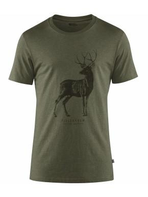 FJALLRAVEN Deer Print T-Shirt M
