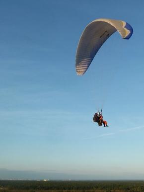SkyClub політ на параплані с інструктором зі склону