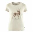 Футболка FJALLRAVEN Deer Print T-Shirt W