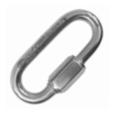 Карабін KONG Quick Links 10 mm - stainless steel