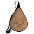 Фляга LAKEN Leather canteen 1.5 L straight form