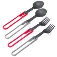 Столові прилади MSR Folding Spoon and Fork Kit, 4pc