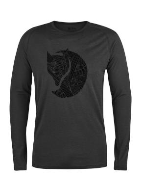 Футболка FJALLRAVEN Abisko Trail T-Shirt Print LS M