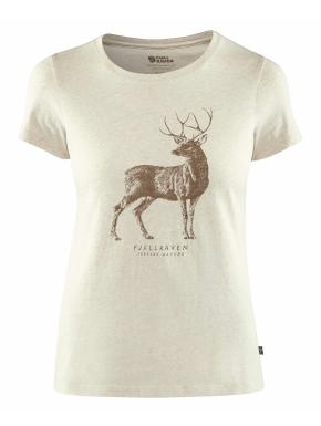 FJALLRAVEN Deer Print T-Shirt W