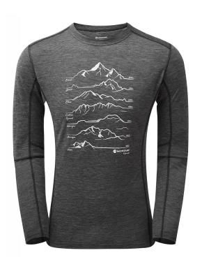 MONTANE Primino 140G 7 Summits Long Sleeve T-Shirt