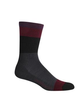 Шкарпетки ICEBREAKER Lifestyle Light Light Crew Block Stripe WMN