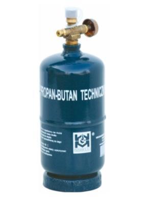 Газовий балон GZWM S.A. BT-0.5 Camping Cylinder 1.2L