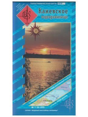 Карта КВКФ Каневское вдх., Букринский п-о. 500м