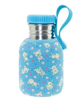 Фляга LAKEN St. Steel 0.35 L Bottle with Neoprene Cover