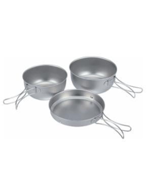 Набор посуды SNOW PEAK STW-001T 3 Piece Titanium