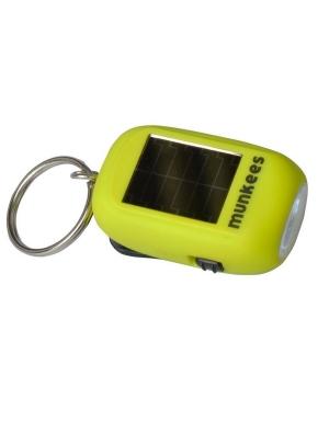 MUNKEES Брелок-фонарик Mini Solar/Dynamo Flashlight