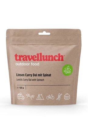 TRAVELLUNCH Lentils Curry Dal with Spinach 125 г
