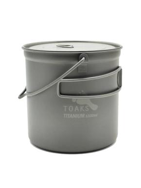 Кастрюля Toaks Titanium 1100ml Pot with Bail Handle