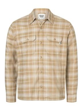 Ridgefield Heavyweight Sherpa-Lined Flannel Shirt Jacket M