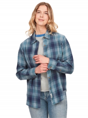 MARMOT Fairfax Light Weight Novelty Flannel Shirt W