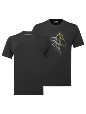 MONTANE Abstract Mountain T-Shirt M