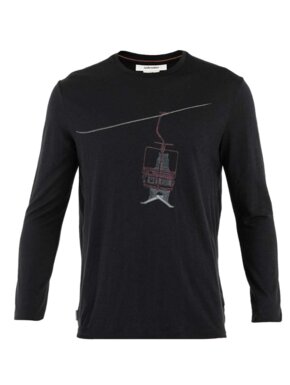 ICEBREAKER M Mer 150 Tech Lite LS Tee Bear Lift