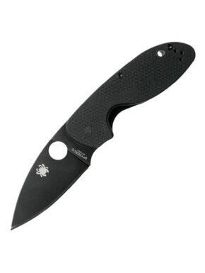 SPYDERCO Efficent Black Blade, 8Cr13MoV, G-10