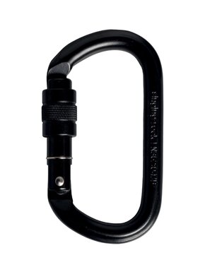 SINGING ROCK Steel Oval Carabiner Screw Gate