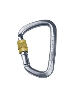 SINGING ROCK D Steel Lock screw gate 50kN