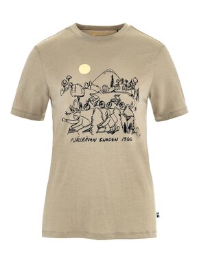 FJALLRAVEN Hoja Lugnt Wool T-Shirt W