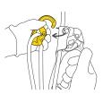 extra-Блок-ролик PETZL Rollclip Z Triact lock