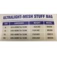 extra-Сумка GREEN HERMIT Ultralight Mesh Stuff Bag 12L