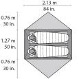 extra-Тент MSR Hubba Hubba Nx V6 Fly 
