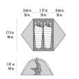 extra-Внутренняя палатка MSR Canopy Hubba Hubba V6