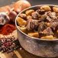 extra-Туристическая еда Adventure Menu Beef goulash with potatoes гуляш з яловичини з відвареною картоплею