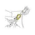 extra-Блок-ролик PETZL ROLLCLIP Z Triact-lock