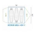 extra-Намет SIERRA DESIGNS Meteor Light 3